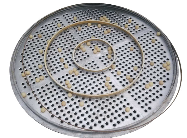 振動篩網架+沖孔板